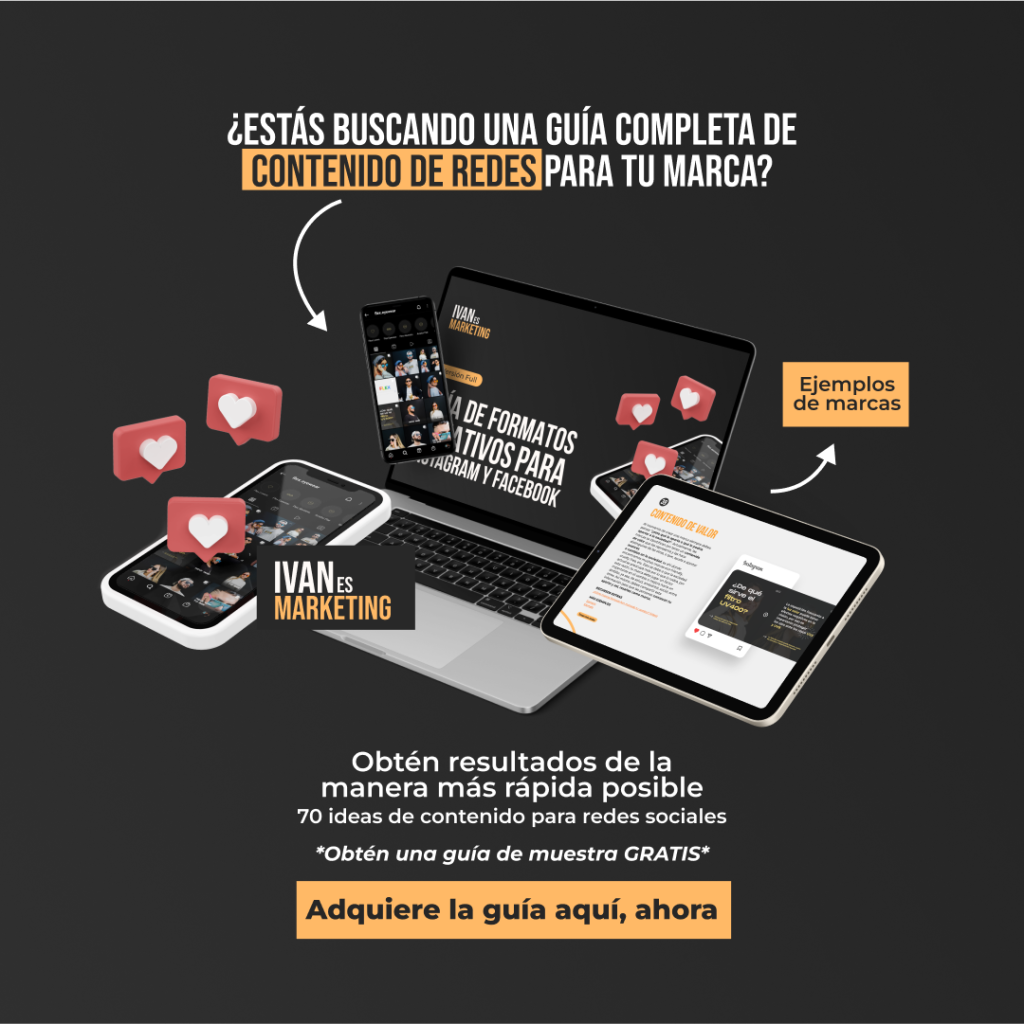 Guia de formatos CREATIVOS para redes sociales