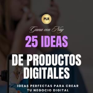 25 ideas de Productos Digitales